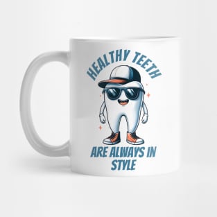 Funny cool dentist quote tooth design Mug